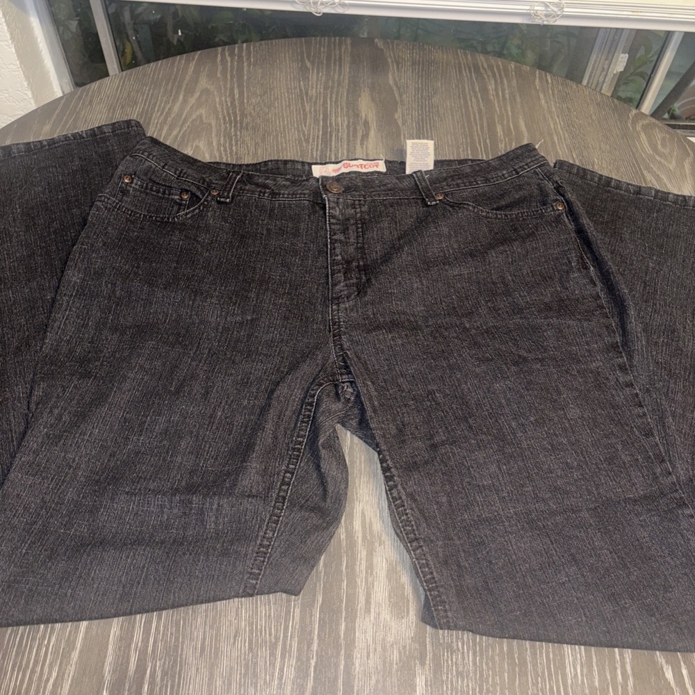 Merona Womens Size 18 Bootcut Stretch‎ Black